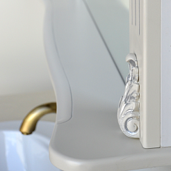 Атолл Мебель для ванной "Александрия 100" айвори – фотография-6