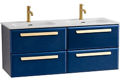 BelBagno Мебель для ванной Eco Cer-N 120 с 4 ящиками sapfiro CZR-8073-120-2 ручки сатиновое золото – фотография-4