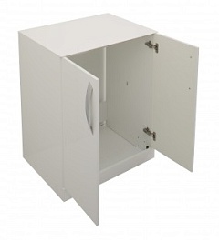 De Aqua Шкаф для стиральной машины Трио Люкс – фотография-3