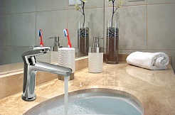 Rossinka Смеситель для раковины RS33-13 хром – фотография-2