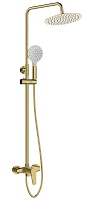 Tokito Душевая система KIN брашированное золото TOK-RAI-KIN1016