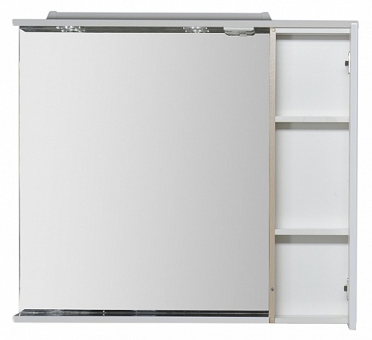 Aquanet Зеркальный шкаф "Гретта 100" светлый дуб (173988) – фотография-4