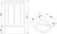 Royal Bath Душевая кабина 90x90 RB 90BK4-MM – фотография-8