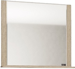 СанТа Зеркало с полкой Венера 80 дуб бежевый – фотография-1