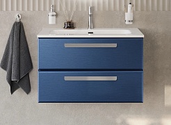 BelBagno Мебель для ванной Eco Cer-N 80 CZR-8073-80 sapfiro ручки серые – фотография-2