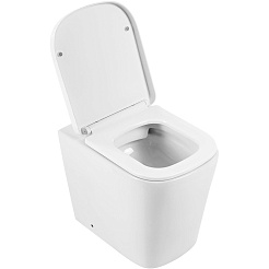 BelBagno Унитаз приставной Albano BB120CBR/BB120SC безободковый – фотография-4