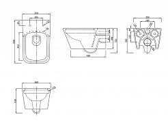 SSWW Унитаз NC 4441 – фотография-3