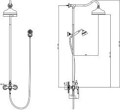 Lemark Душевая система Villa LM4860C хром – фотография-2