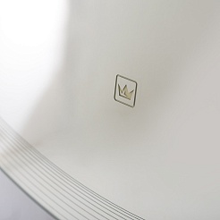 BelBagno Мебель для ванной Eco Cer-N 120 R bianco lucido ручки чёрные – фотография-19