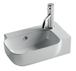 Ceramicanova Раковина Element 40/24 CN6074L белая – фотография-1