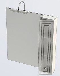 Aquanet Зеркальный шкаф "Стайл 85" – фотография-3