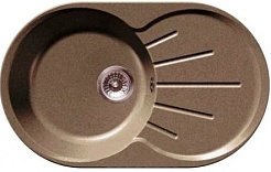 Granfest Мойка кухонная Rondo GF-R750L Терракотовый – фотография-1