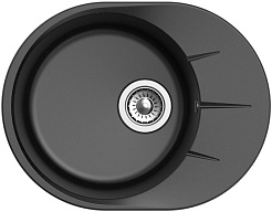 Ewigstein Мойка кухонная Rund 45F черный – фотография-3