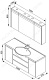 Aquanet Комплект Мебели "Лайн 120" (164957) – фотография-6