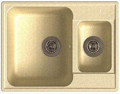 Granfest Мойка кухонная Quarz GF-Z09 Бежевый – фотография-1