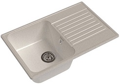 Raiber Мойка кухонная Актерман RQ144 белая – фотография-1