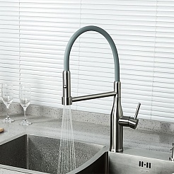 Gappo Смеситель для кухни G4398-55 сатин – фотография-3