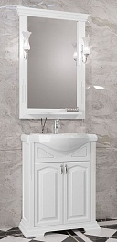 Opadiris Мебель для ванной Риспекто 65 белая матовая – фотография-1