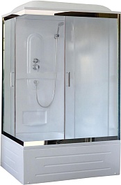 Royal Bath Душевая кабина RB 8100BP1-M-CH правая – фотография-1