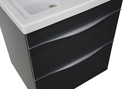 Aquanet Мебель для ванной "Эвора 60" серый антрацит – фотография-10