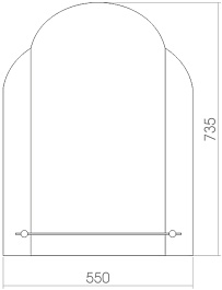 Mixline Зеркало Престиж Прохлада 55 – фотография-2