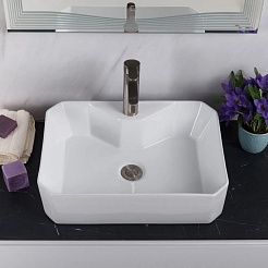 BelBagno Накладная раковина 49/38 BB1387 – фотография-6