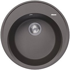 Florentina Мойка кухонная Лацио 510 серый шелк – фотография-1