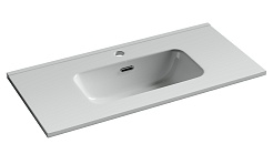 Ceramicanova Мебельная раковина Compact 81 CN7026 белая – фотография-1