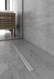 BERGES Wasserhaus Душевой лоток B1 Keramik 400 090015 хром матовый – фотография-4