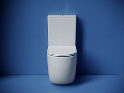 Ceramicanova Унитаз напольный пристенный Metropol CN4001T смыв Торнадо белый – фотография-3