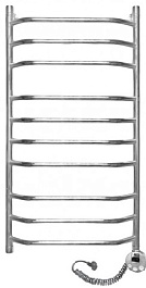 Domoterm Полотенцесушитель Лаура П10 500*800 ER хром – фотография-1