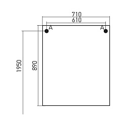 Mixline Зеркало Потап 75 – фотография-2