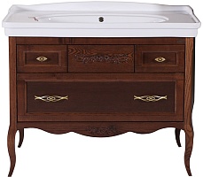 ASB-Woodline Тумба с раковиной Модерн 105 антикварный орех