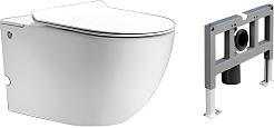 Ceruttispa Унитаз подвесной C-376C – фотография-1