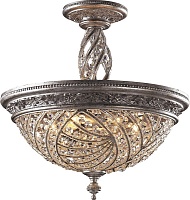 N-Light Люстра 6233/6 silver потолочная