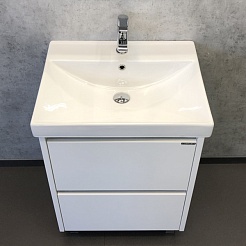 Comforty Мебель для ванной Дублин 60 белая – фотография-5