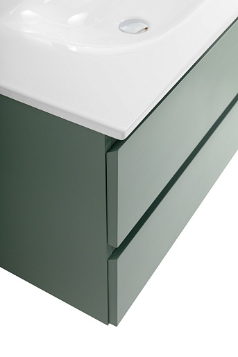 BelBagno Тумба с раковиной Kraft 90 подвесная Еловый матовый с раковиной BB-8099-90 – фотография-6