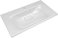 Style Line Тумба с раковиной Остин 80 подвесная крем – фотография-8