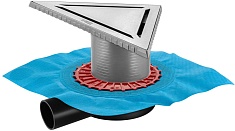 BERGES Wasserhaus Душевой трап Zentrum Norma 090913 хром матовый