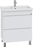 СанТа Тумба с раковиной Марс 70 белая