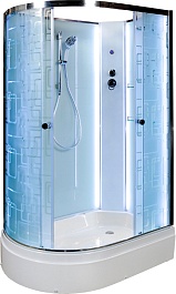 DTO Душевая кабина EM2712RN LED без крыши – фотография-1
