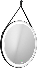 Owl 1975 Зеркало для ванной Viken Black D650 – фотография-3