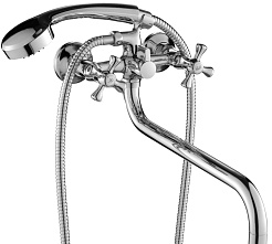 Orange Смеситель Classic M71-211cr с круглым изливом – фотография-1