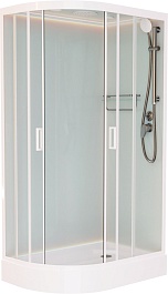 Frank Душевая кабина F418 R white с крышей – фотография-1