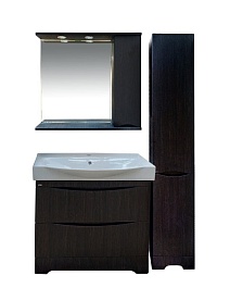 Misty Зеркало-шкаф Элвис 85 R венге – фотография-5