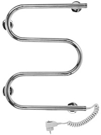 Terminus Полотенцесушитель электрический М-образный 25 ПСЭ 500х500 – фотография-1