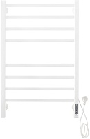 Domoterm Полотенцесушитель электрический Квадро DMT П8 500x800 БЕЛ EK R белый