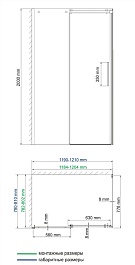 WasserKRAFT Душевой уголок Alme 15R06 – фотография-2