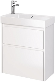 Dreja Тумба под раковину Slim 65 подвесная белая – фотография-2