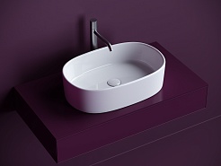 Ceramicanova Мебельная раковина Element 56 CN6075 белая – фотография-2